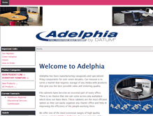 Tablet Screenshot of adelphiafurniture.com
